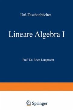 Cover Lineare Algebra Teil 1 - Lamprecht