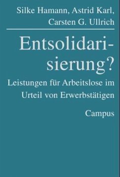 Entsolidarisierung?