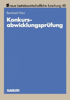 Konkursabwicklungsprüfung - Heni, Bernhard