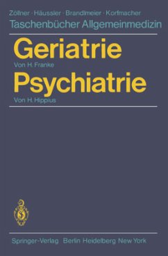 Geriatrie Psychiatrie - Franke, Hans; Hippius, Hanns