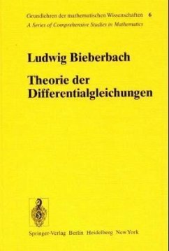 Theorie der Differentialgleichungen