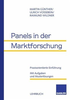 Panels in der Marktforschung - Günther, Martin;Vossebein, Ulrich;Wildner, Raimund