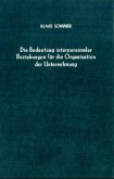 Die Bedeutung interpersonaler Beziehungen für die Organisation der Unternehmung.