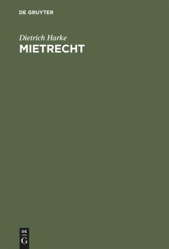 Mietrecht - Harke, Dietrich