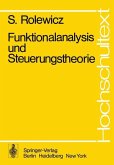 Funktionalanalysis und Steuerungstheorie