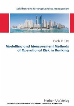 Cover Modelling and Measurement Methods of Operational Risk in Banking
