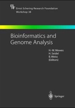 Bioinformatics and Genome Analysis - Mewes, H.-W., H. Seidel und B. Weiss