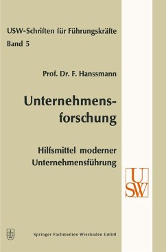 Cover Unternehmensforschung