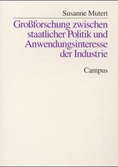 Großforschung zwischen staatlicher Politik und Anwendungsinteresse der Industrie (1969-1984)