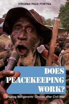 Does Peacekeeping Work? - Fortna, Virginia Page