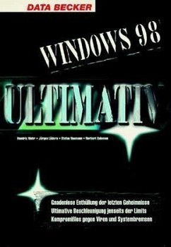 Windows 98 ultimativ, m. CD-ROM - Wehr Hendric Jürgen Lüders und Stefan Naumann