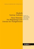 Hacer memoria. Der Bürgerkrieg in der Literatur der Nachgeborenen Hacer memoria. Der Bürgerkrieg in der Literatur der Nachgeborenen