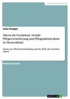 Altern im Sozialstaat. Soziale Pflegeversicherung und Pflegeinfrastruktur in Deutschland - Staiger, Julia