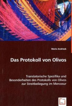 Das Protokoll von Olivos - Andrisek, Mario