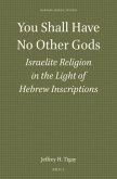 You Shall Have No Other Gods: Israelite Religion in the Light of Hebrew Inscriptions