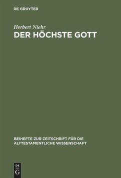 Der höchste Gott - Niehr, Herbert