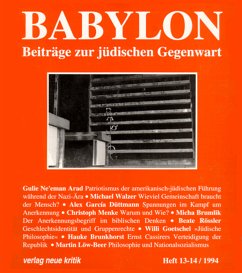 null / Babylon, Beiträge zur jüdischen Gegenwart 13/14