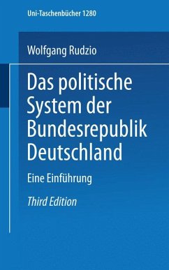 Das politische System der Bundesrepublik Deutschland. - Rudzio, Wolfgang