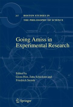 Going Amiss in Experimental Research - Hon, Giora / Schickore, Jutta / Steinle, Friedrich (ed.)