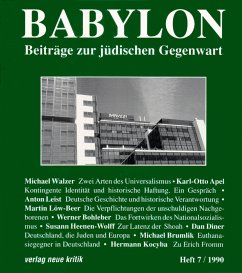 null / Babylon, Beiträge zur jüdischen Gegenwart 7