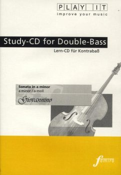 Studiy-Cd For Double-Bass - Sonata In A Minor - Diverse