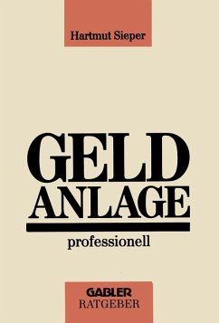 Geldanlage professionell Cover Geldanlage professionell