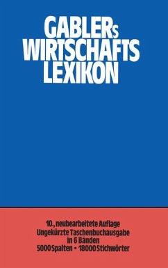 Gablers Wirtschafts-Lexikon.