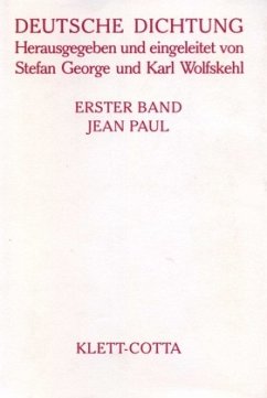 Deutsche Dichtung Band 1 (Deutsche Dichtung, Bd. 1) / Deutsche Dichtung 1 - Jean Paul