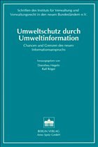 Umweltschutz durch Umweltinformation