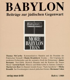 null / Babylon, Beiträge zur jüdischen Gegenwart 6