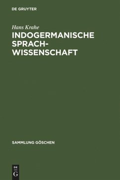 Indogermanische Sprachwissenschaft - Krahe, Hans