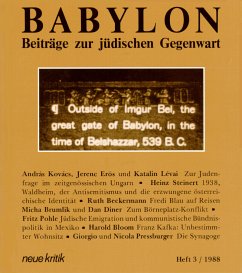 null / Babylon, Beiträge zur jüdischen Gegenwart 3