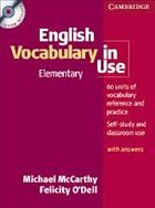 English Vocabulary in Use Elementary Book and CD-ROM - McCarthy, Michael / O'Dell, Felicity / Mark, Geraldine