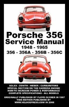 Porsche 356 Owners Workshop Manual 1948-1965 - Clymer, Floyd