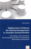 Kollaborative Verfahren des Wissensmanagements in virtuellen Gemeinschaften