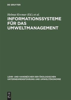 Informationssysteme für das Umweltmanagement - Krcmar, Helmut / Dold, Georg / Fischer, Helmut u. a. (Hgg.)