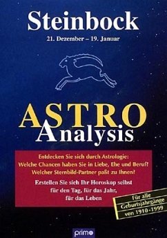 Cover Steinbock / Astro-Analysis