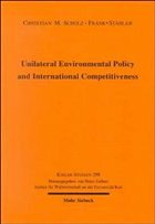 Unilateral Environmental Policy and International Competitiveness