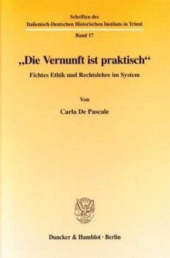 »Die Vernunft ist praktisch«. - De Pascale, Carla