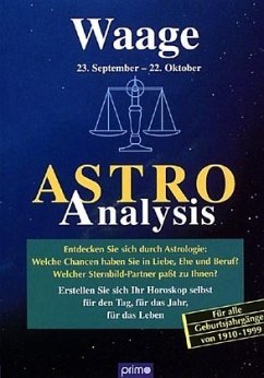 Cover Waage / Astro-Analysis