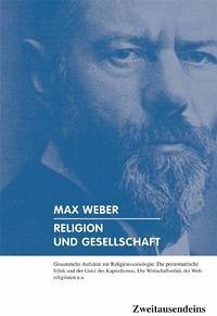 Religion und Gesellschaft - Weber, Max