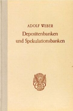 Cover Depositenbanken und Spekulationsbanken.