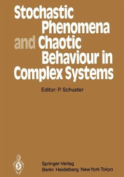 Stochastic phenomena and chaotic behaviour in complex systems. proc. of the 4. meeting of the UNESCO Working Group on Systems Analysis, Flattnitz, Kärnten, Austria, June 6-10, 1983.
