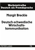 Deutsch-schwedische Wirtschaftskommunikation Deutsch-schwedische Wirtschaftskommunikation