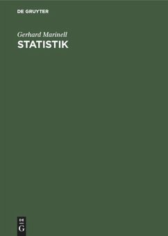 Statistik - Marinell, Gerhard