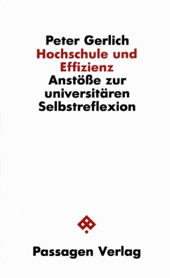 Hochschule und Effizienz - Gerlich, Peter
