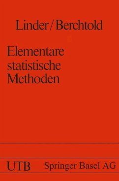 Elementare statistische Methoden - LINDER; BERCHTOLD