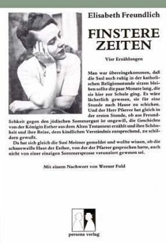 Cover Finstere Zeiten