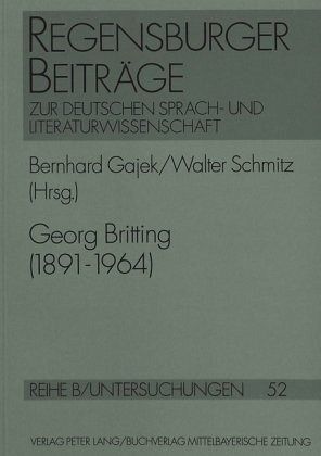 Britting (18911964) Fachbuch bücher.de