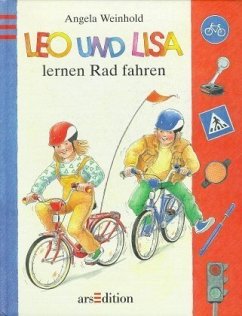 Leo und Lisa lernen Rad fahren